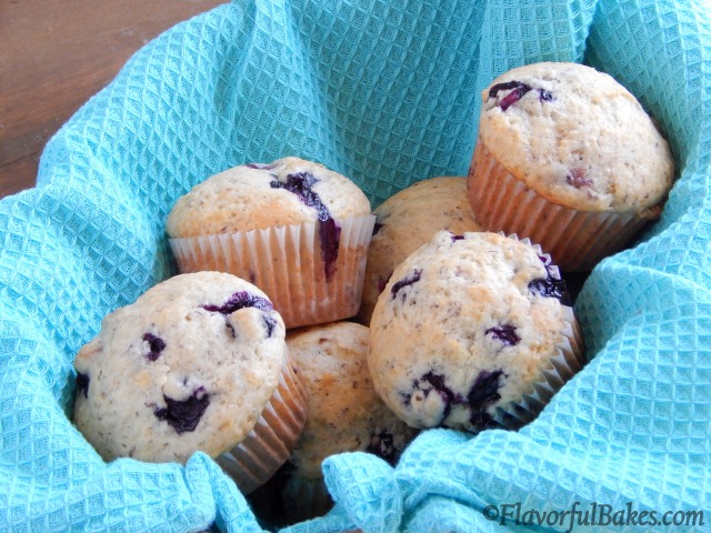Egg-less Blueberry Muffins